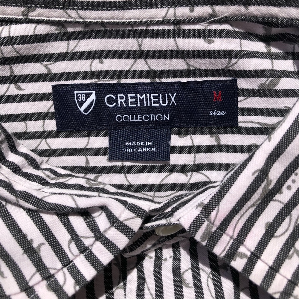 Cremieux Stripes + Swirls Long Sleeve Shirt - Picture 5 of 8